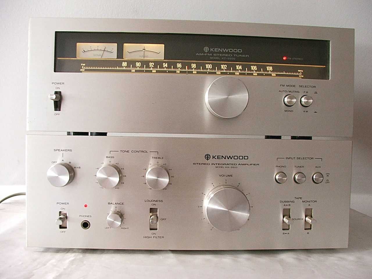 Wzmacniacz Kenwood Ka 3500 ,tuner Kt 5500