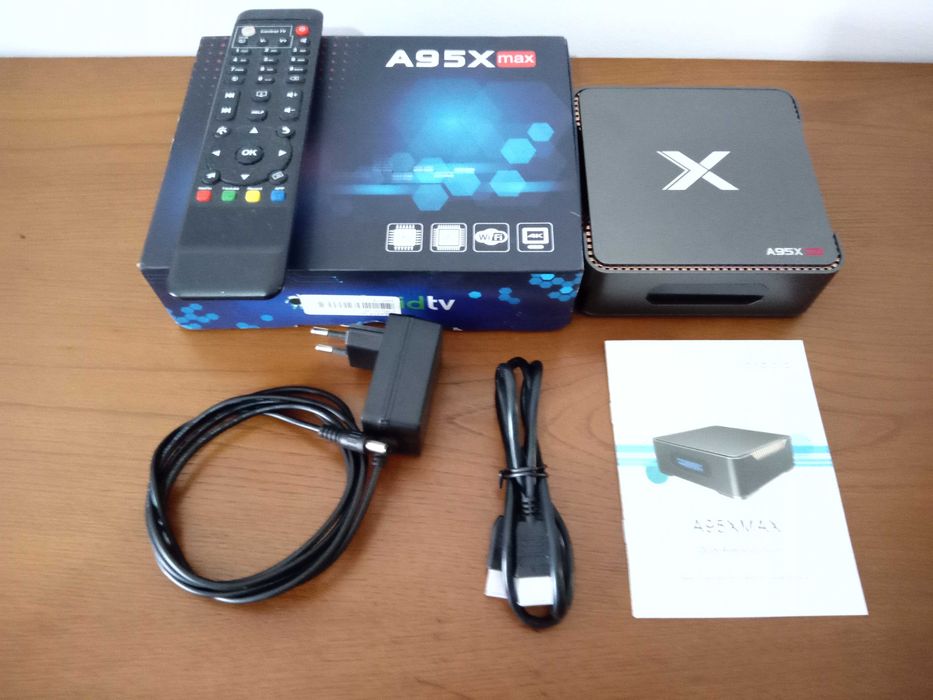 Caixa Box TV Android A95X Max