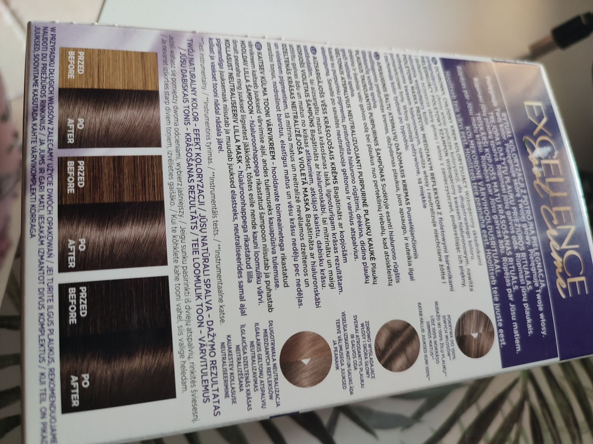 Farba Loreal ultra popielaty blond
