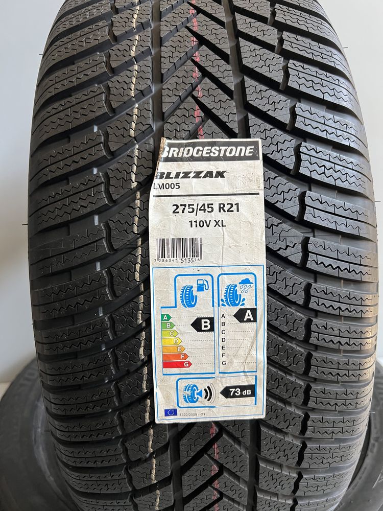 275/45 R21 110V XL новые шины Bridgestone Blizzak LM005