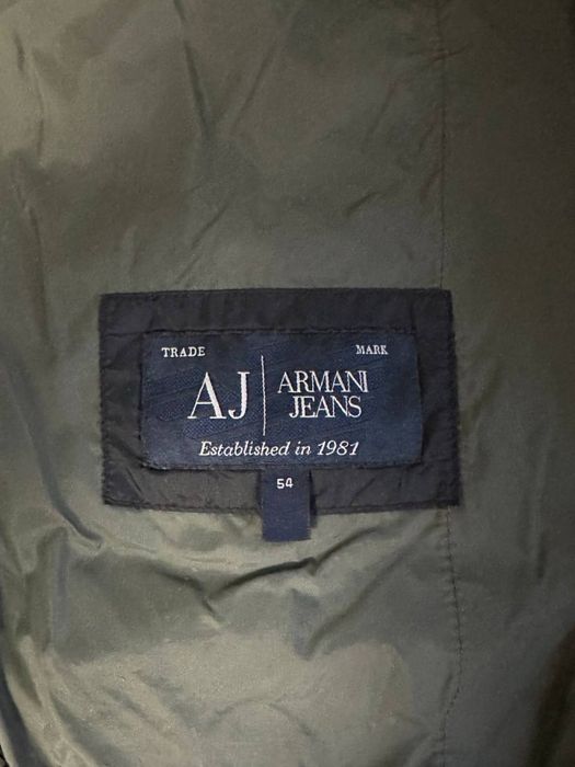 Куртка Мікропуховик Armani Jeans 100% оригінал
