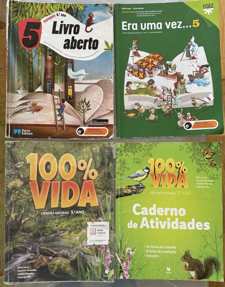 Manual e livro de fichas/atividades