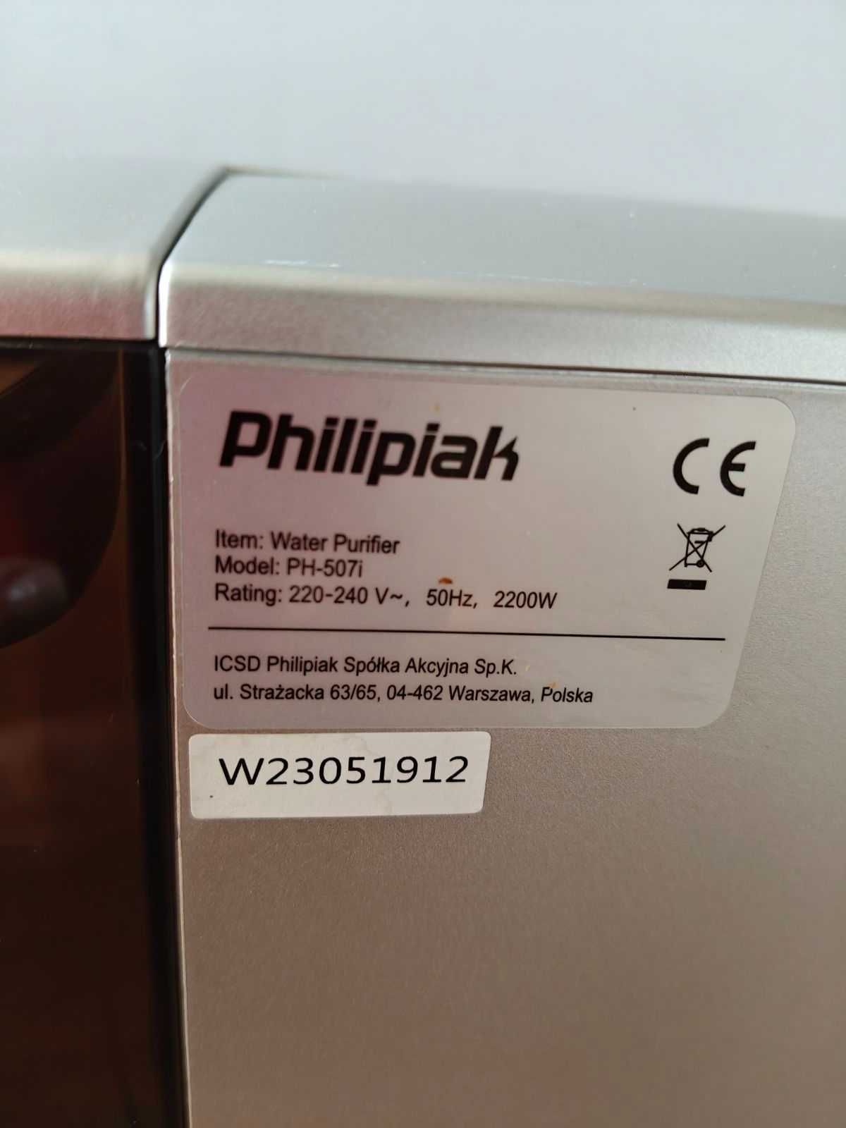 Filtr do wody Philipiak PH-507i srebrny