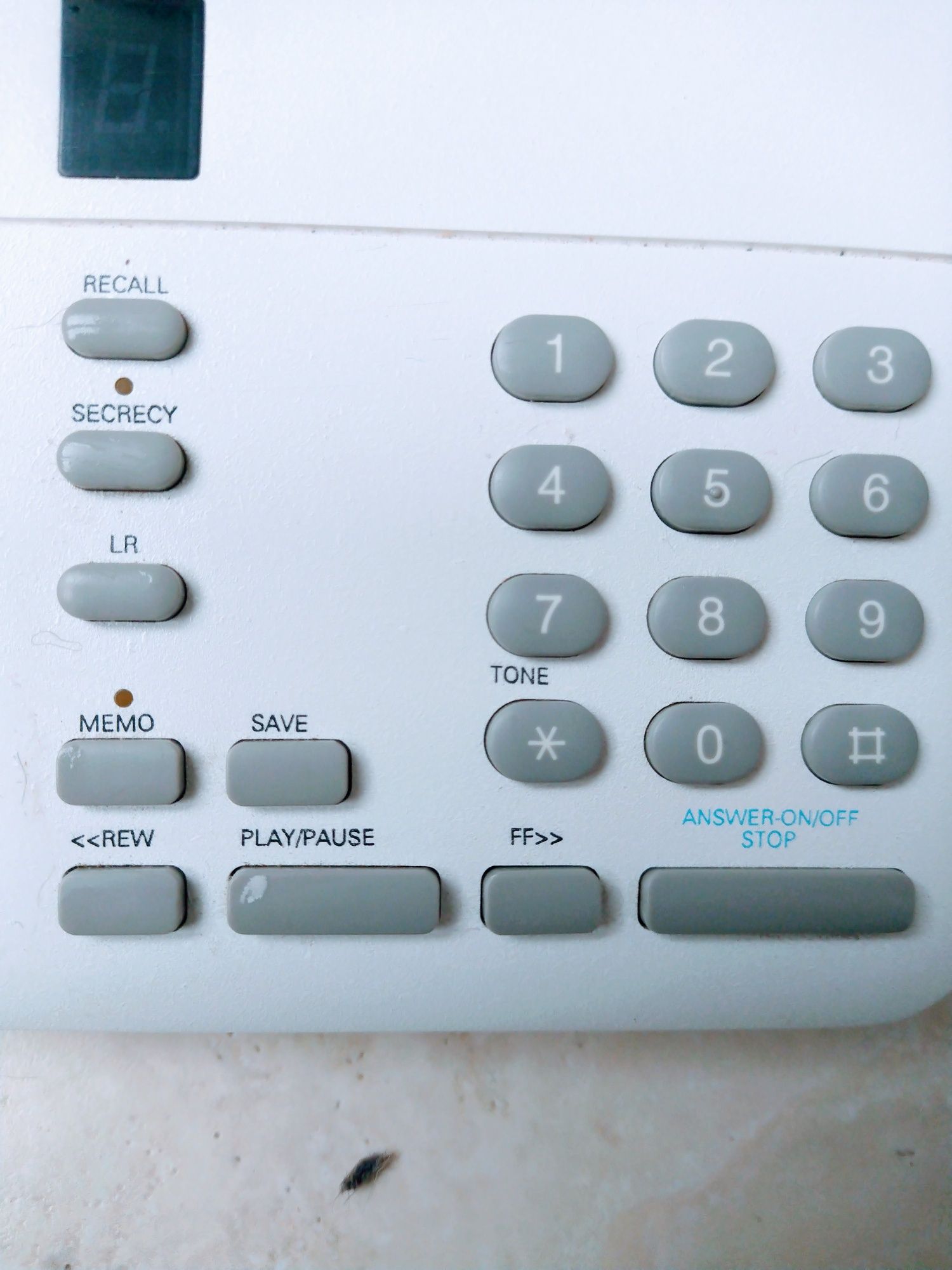 Telefon stacjonarny z sekretarką Veris Kent 200