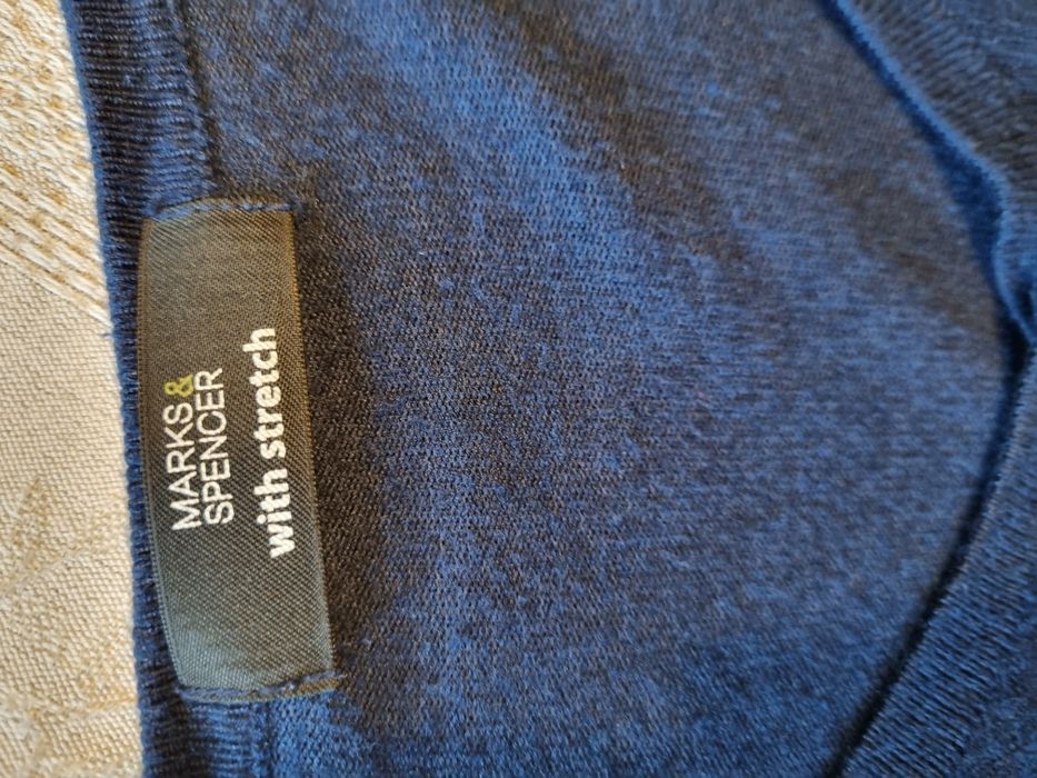 Marks &Spencer sweterek M granatowy