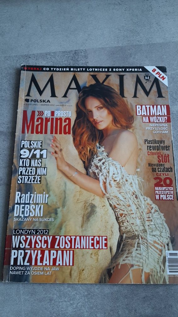 Maxim  2012 sierpień