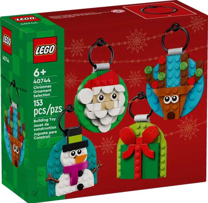 Klocki LEGO 40744 Zestaw ozdób świątecznych