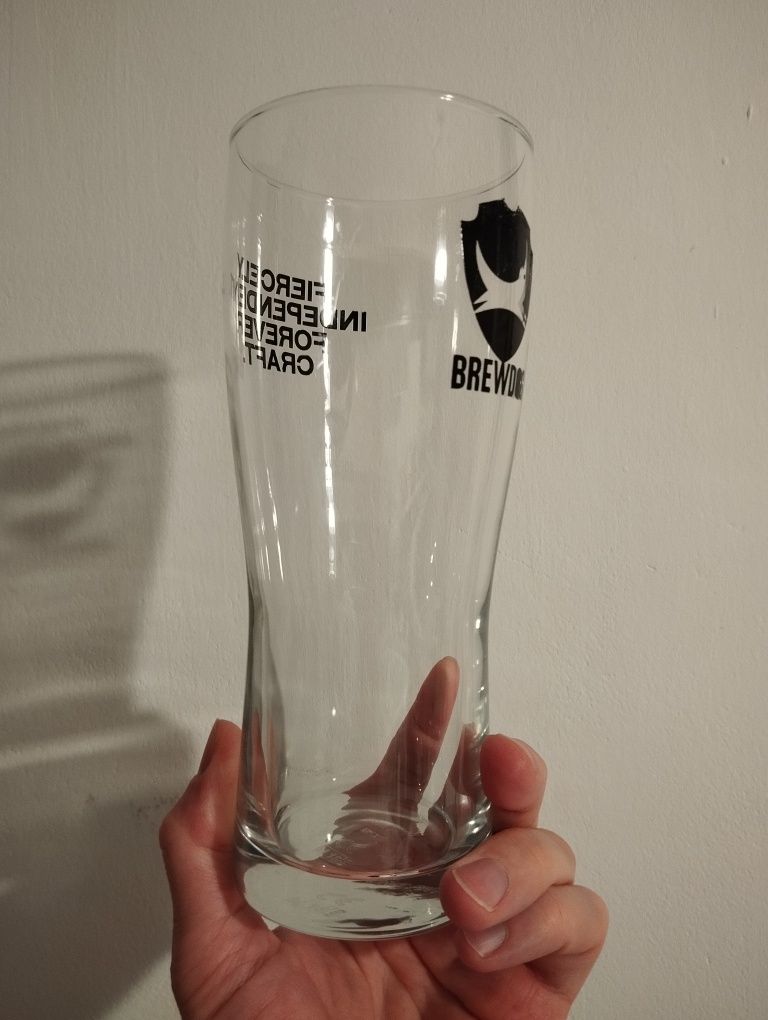 szklanka, szkło do piwa kraftowego - brewdog