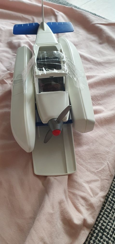Klocki playmobil helikopter i samolot