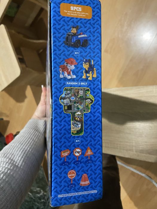 развивающий коврик-сумка Щенячий патруль