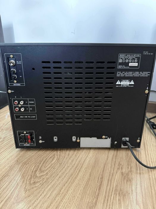 Wieża Sony z kolumnami