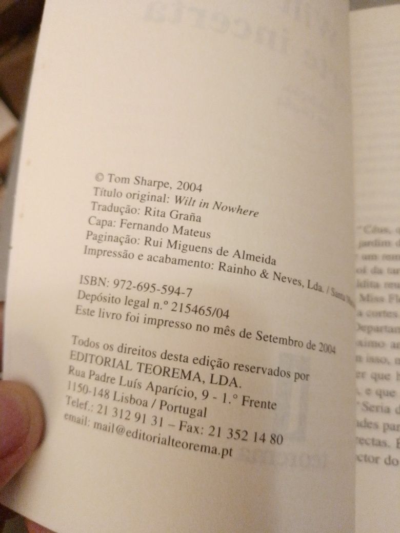 T.Sharpe-Wilt na maior 1-Edi-T.8E-Parte Incerta8E-Desde 2E