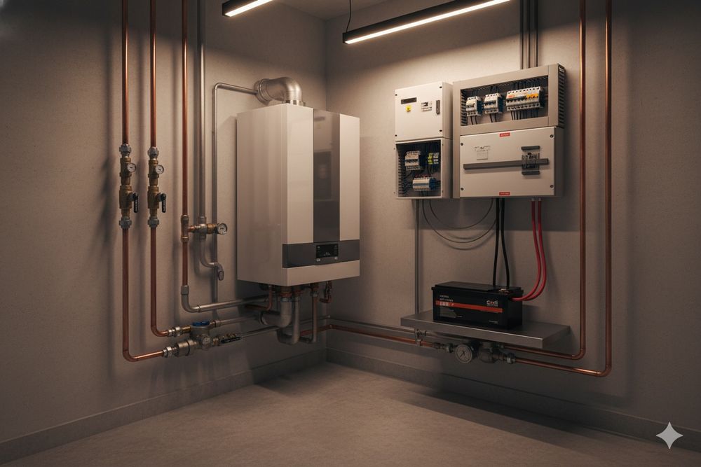 Інвертор CODI 4200W 24V + заряд MPPT 120A