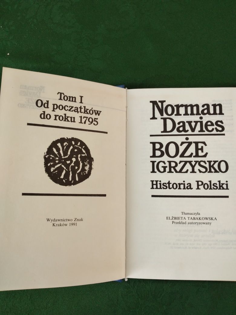 Boże igrzysko Norman Davies