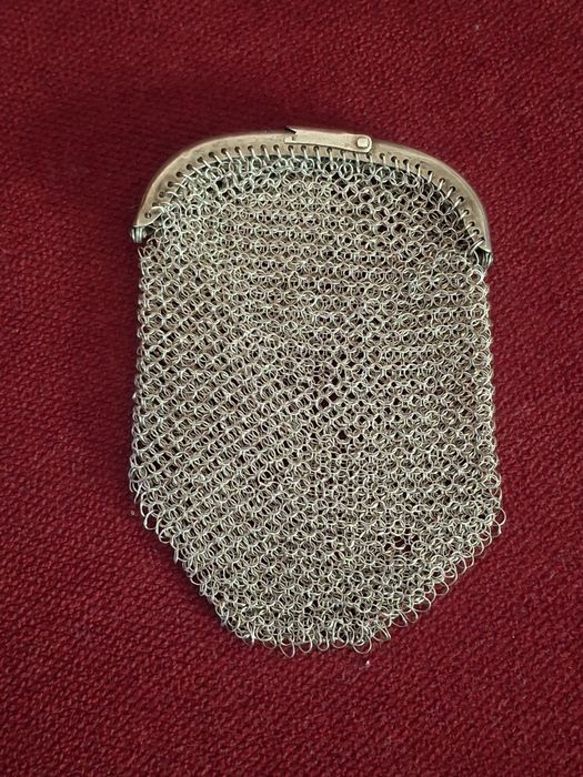 Porta moedas em prata