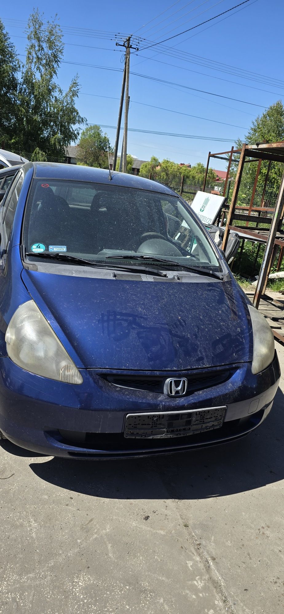 Drzwi maska skrzynia biegów  Honda Jazz 1,4. B96P