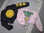 Zestaw krótkie bluzy H&M bluza Smiley World bużka r. 158-164