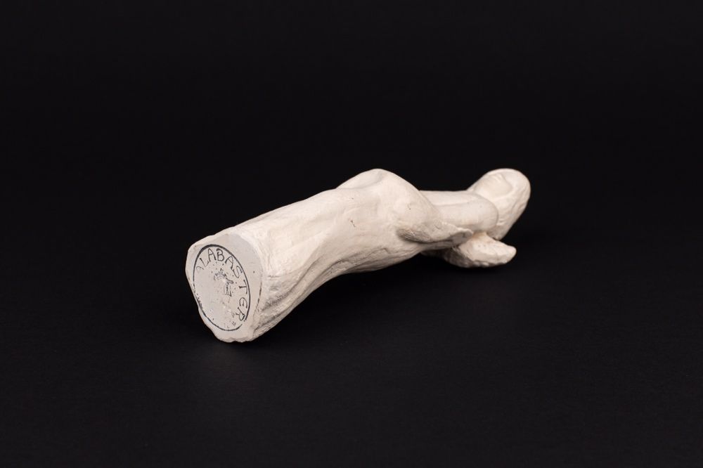 Aniołek figurka ręczna robota Alabaster