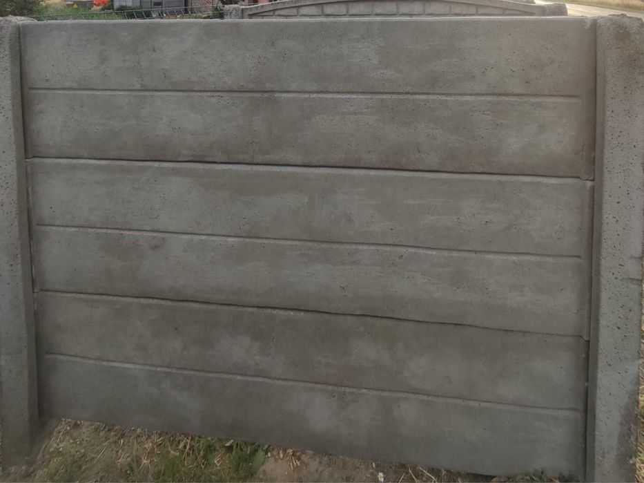 Płoty betonowe - PRODUKCJA, MONTAŻ !!
