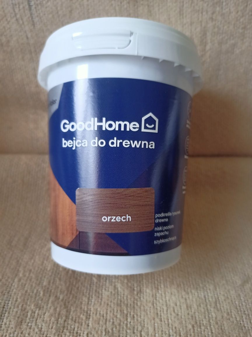 Bejca do drewna Good Home puszki 0,5 litra cena za 8 puszek WARTO !!