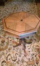 Mesa de Apoio em Mogno e Pau Santo