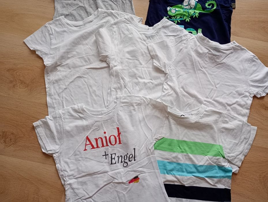 Zestaw koszulek 9 szt- 40 zl