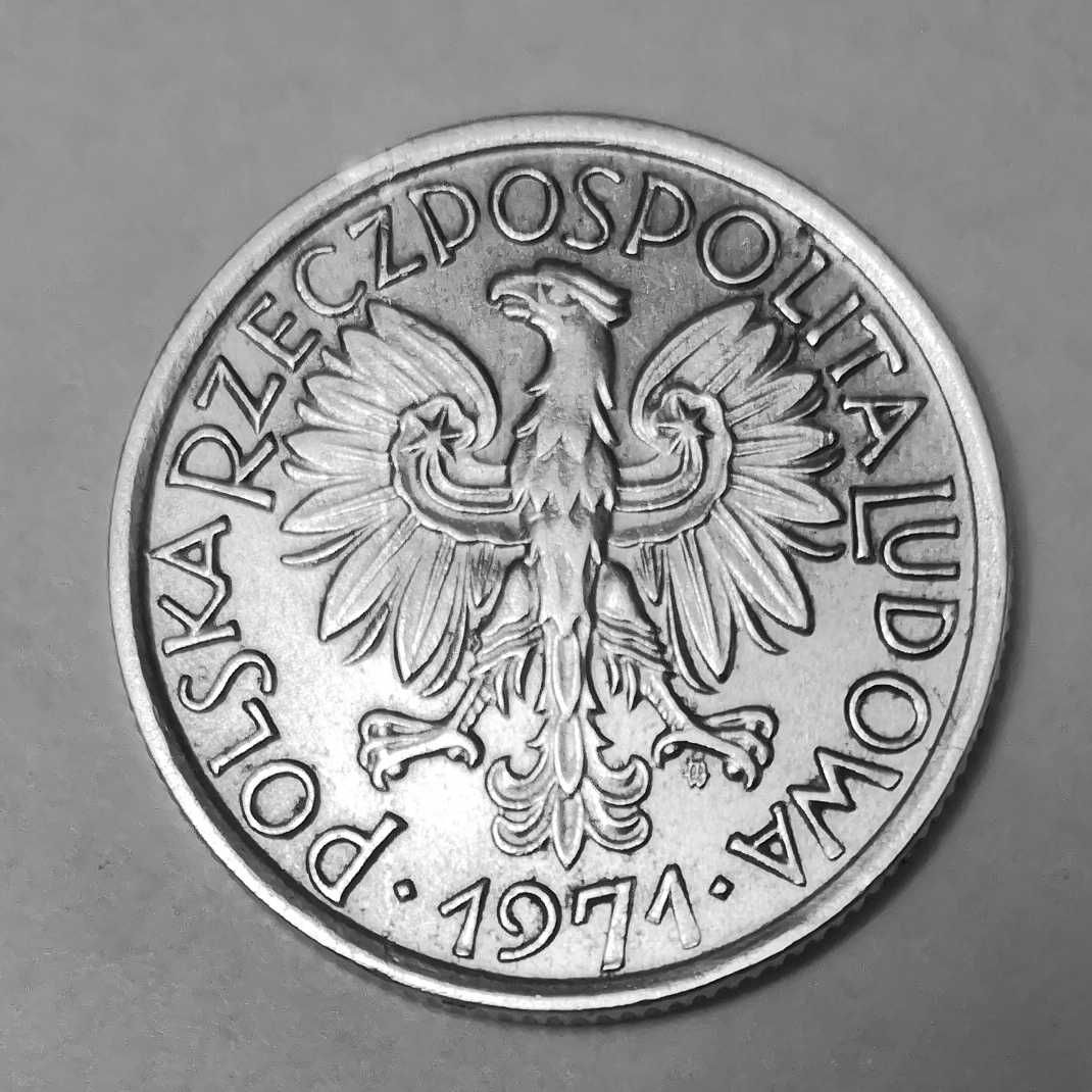Moneta PRL 2 złote 1971r.Al.Stan monety widoczny na zdjęciach.