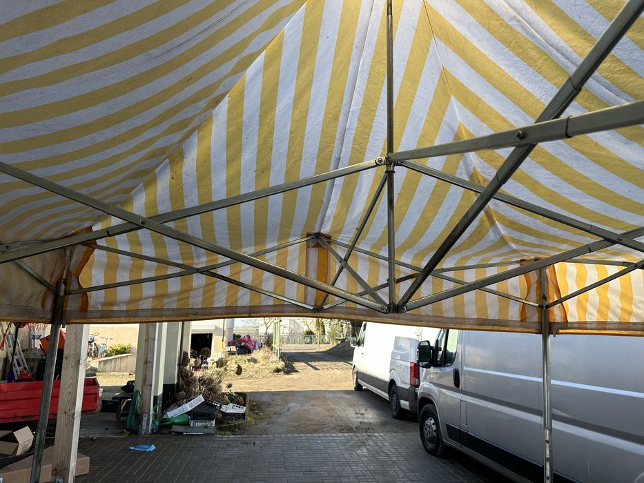 Namiot gralech 3x4.5 stalowy