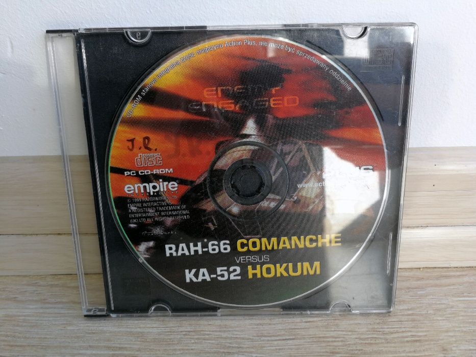 Enemy Engaged: RAH-66 Comanche VS. KA-52 Hokum PC, gra retro, CD