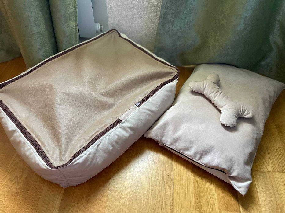 Лежанка для собаки Мягкий лежак антицарап с бортами от производителя