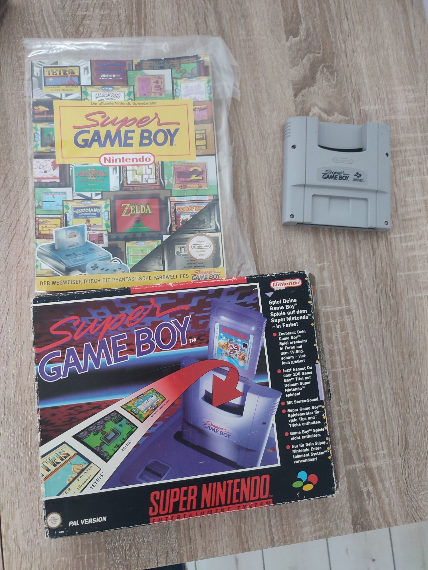 Adapter Super Nintendo SNES w boxie z manualem