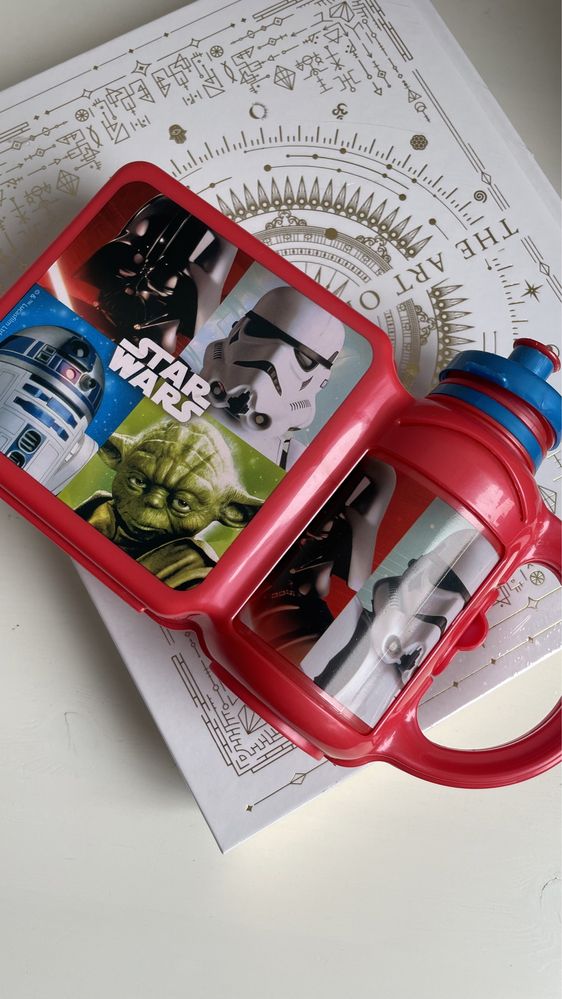 Star Wars pudełko śniadaniowe z kubkiem