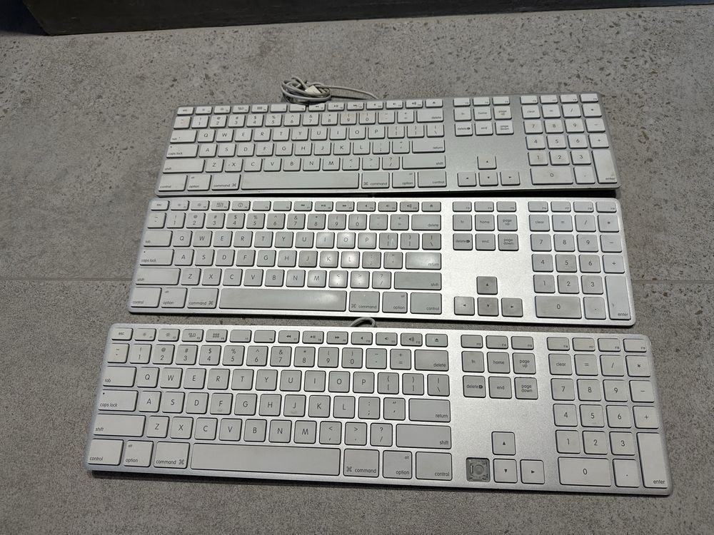 за 3 шт Apple Numeric Keyboard A1243 клавіатури провідні