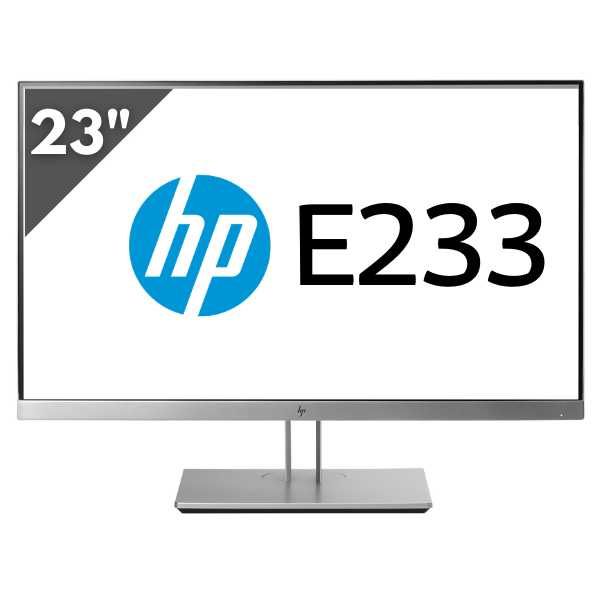 Monitor Profissional HP EliteDisplay E233 - 23" FullHD IPS c/ Garantia