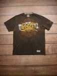 Pitbull West Coast Since 1989 tshirtbrązowa koszulka z krótkim rękawem