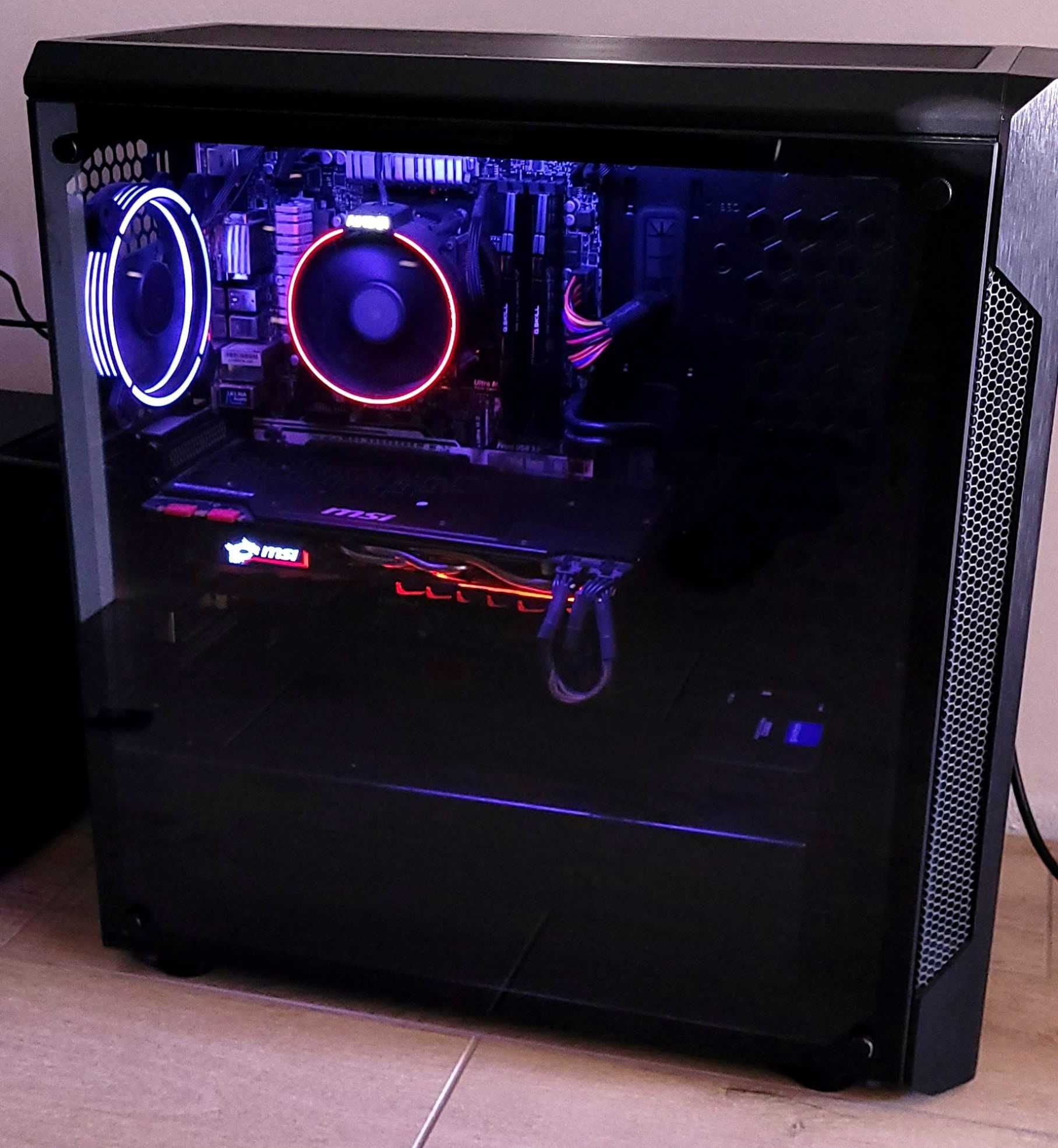 Komputer Ryzen 1600 GTX 1070Ti 16GB RAM DDR4