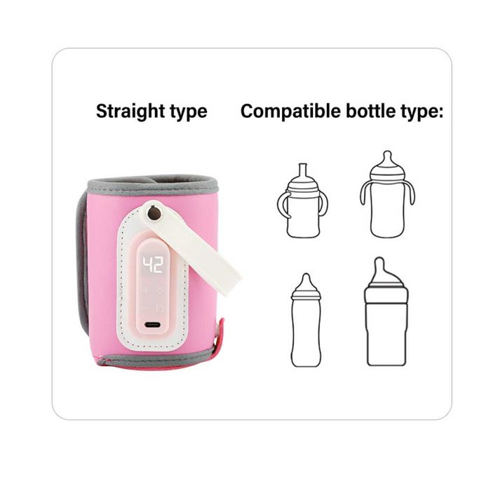 Przenośny podgrzewacz do butelek GRATIS butelka