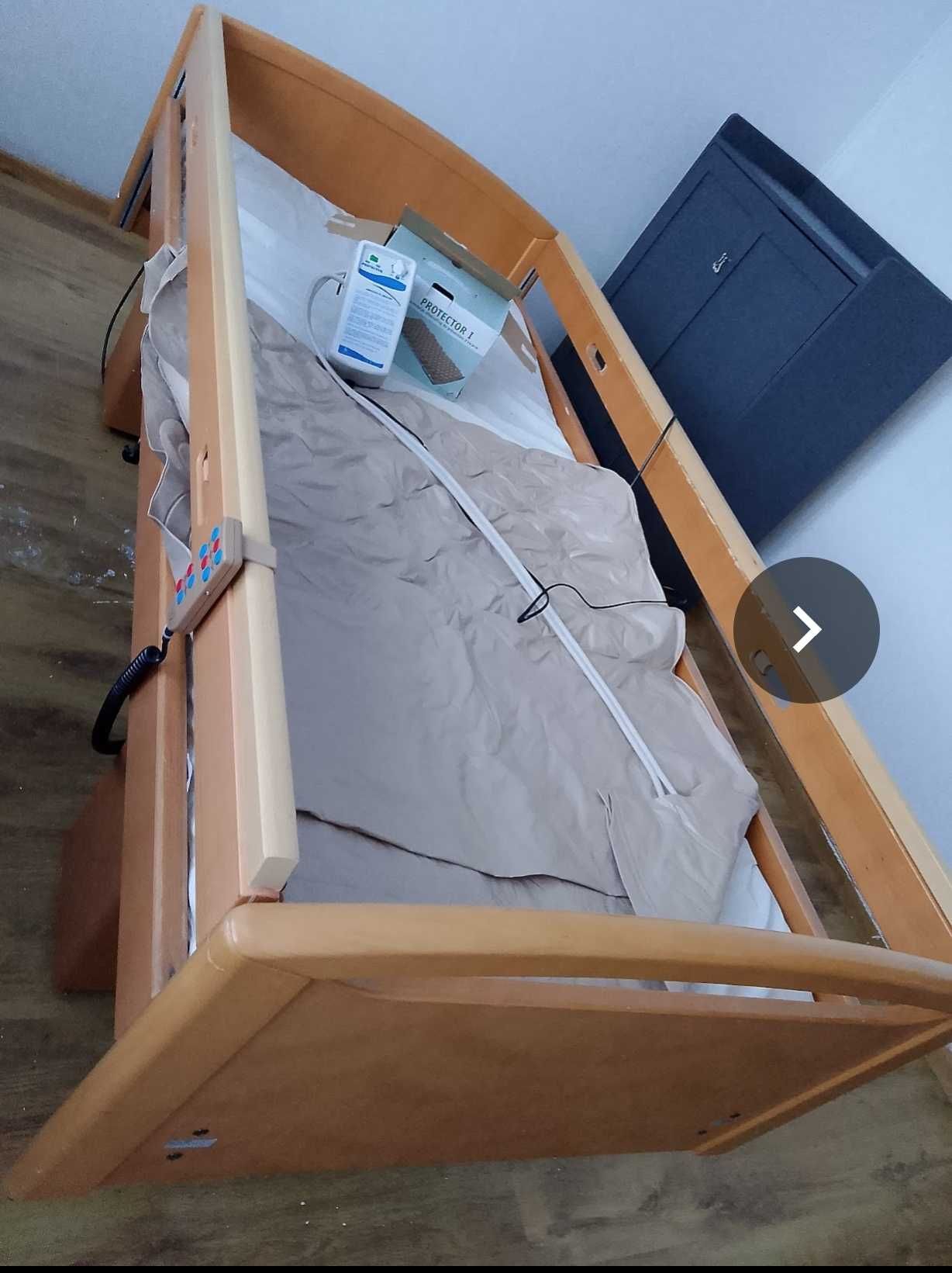Łóżko medyczne elektryczne