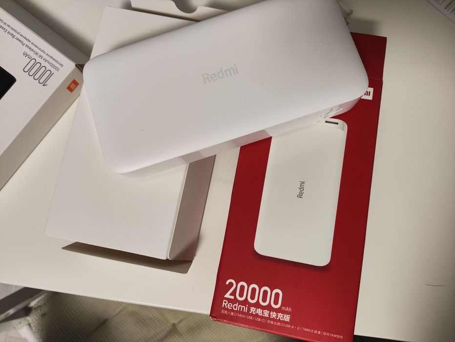 Портативна батарея Xiaomi Redmi Power Bank Fast Charge 20000 mAh 18W