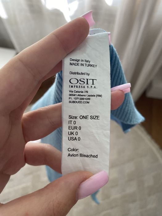 Топ з довгими рукавами тай-дай