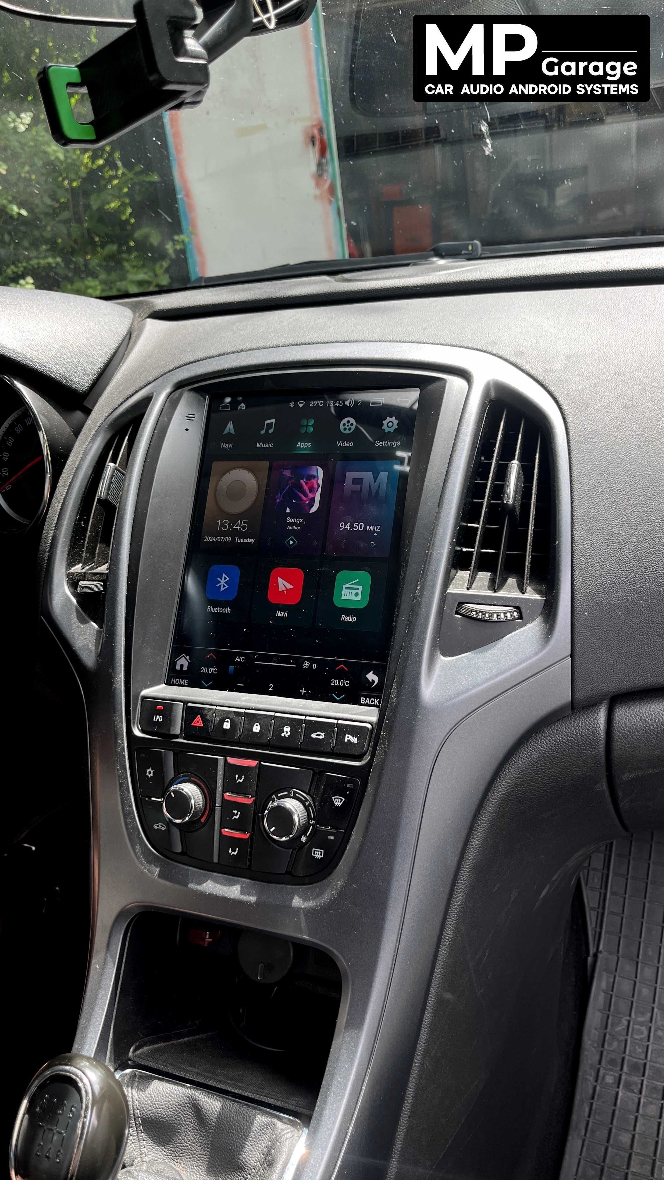 Radio Android Opel Astra J "Tesla Style" 4G Qled AndroidAuto/CarPlay