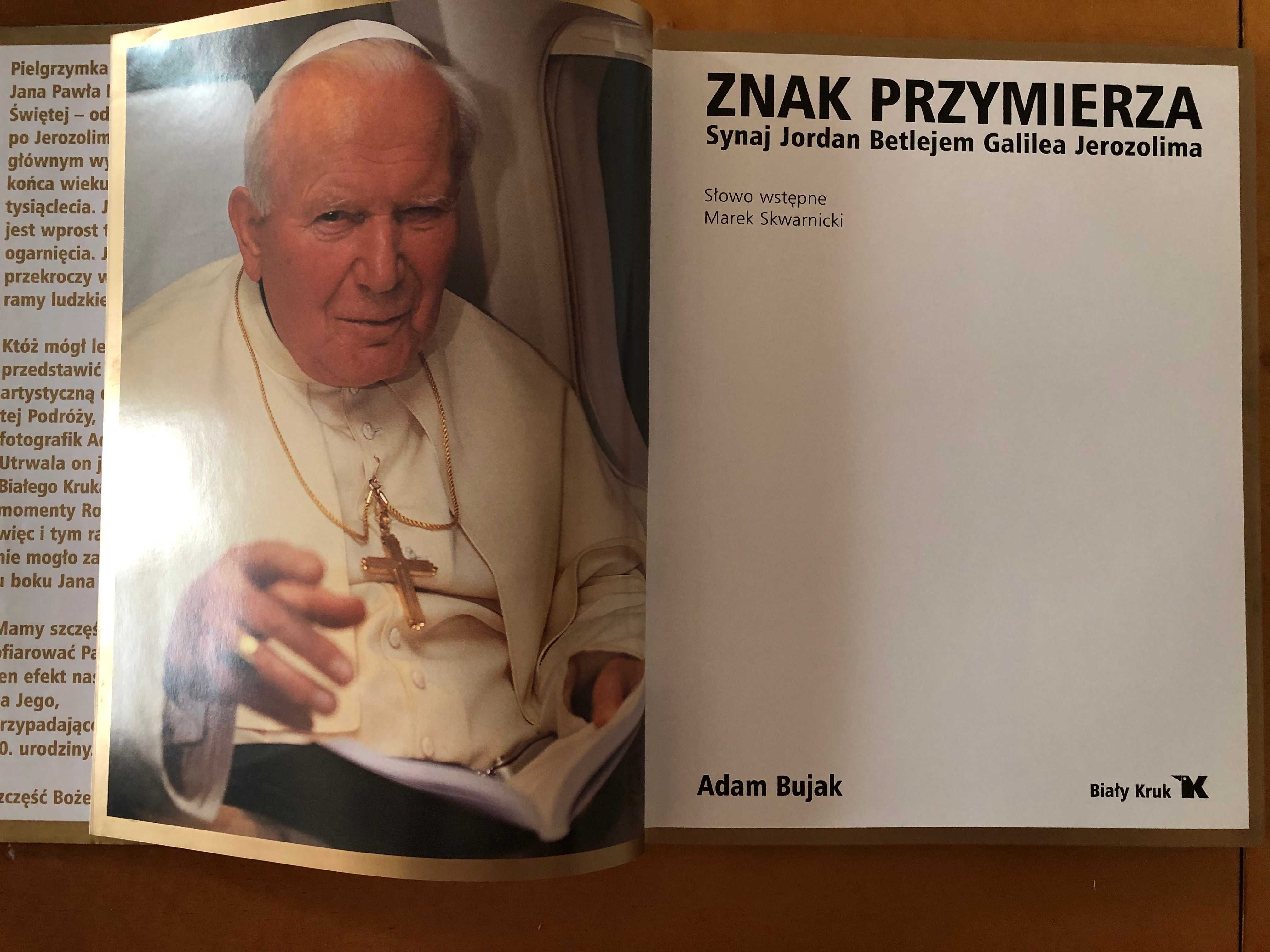 Książka-fotoalbum Adam Bujak Znak przymierza Synaj Jordan Betlejem in.