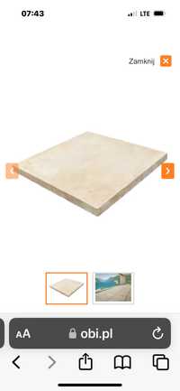 Płyta betonowa Kwarcyt piaskowo-beżowy 60x60x4 cm