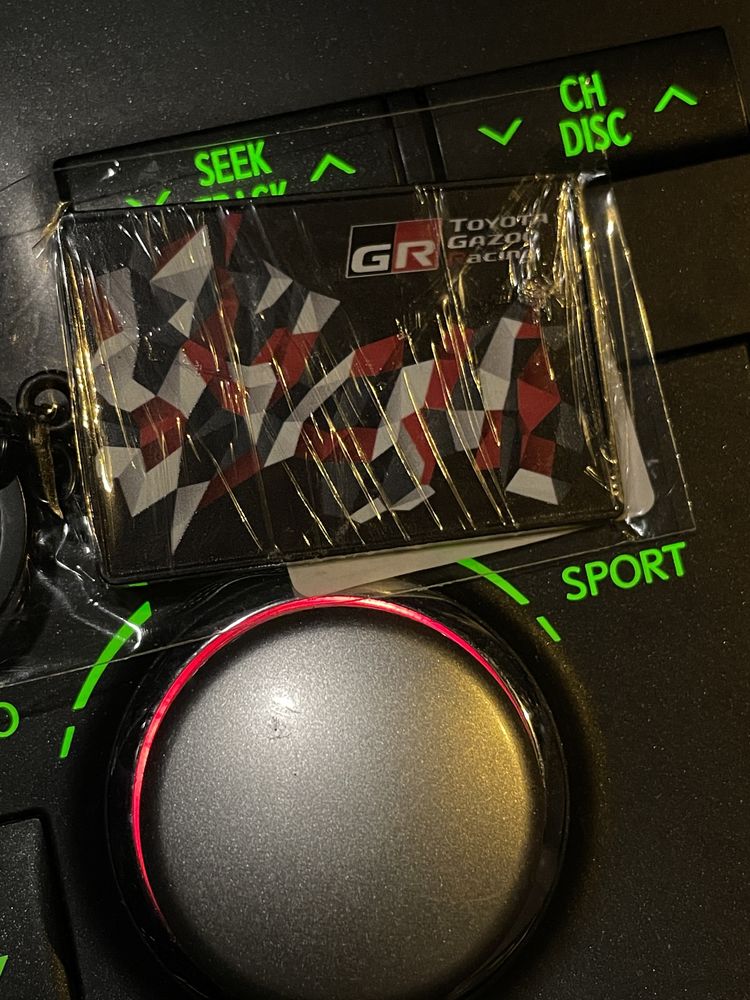 Toyota GR gazoo racing Supra kolekcja nowy brelok do kluczy