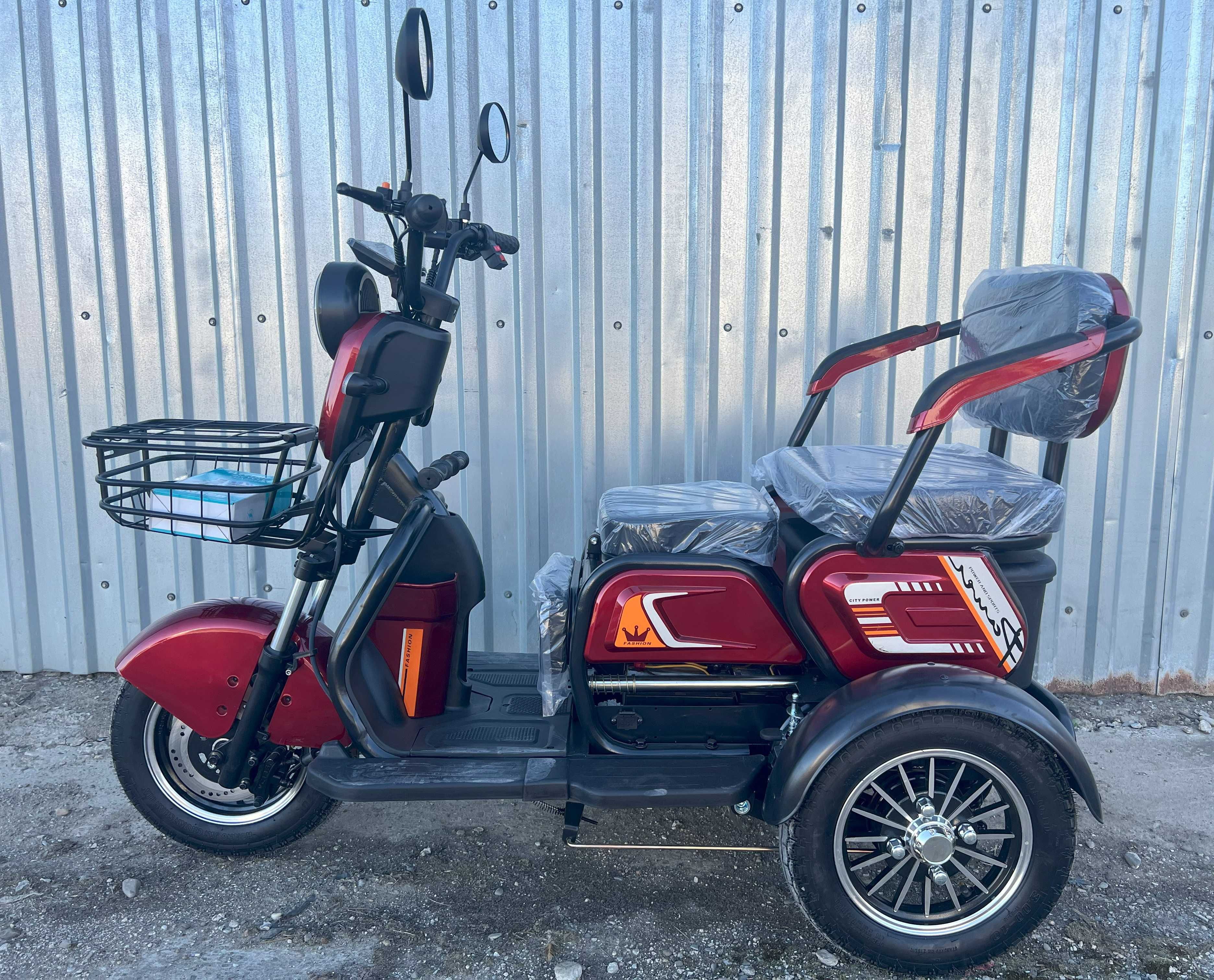 Електричний трицикл Forsage Moto Х3 1000W (60V25A)