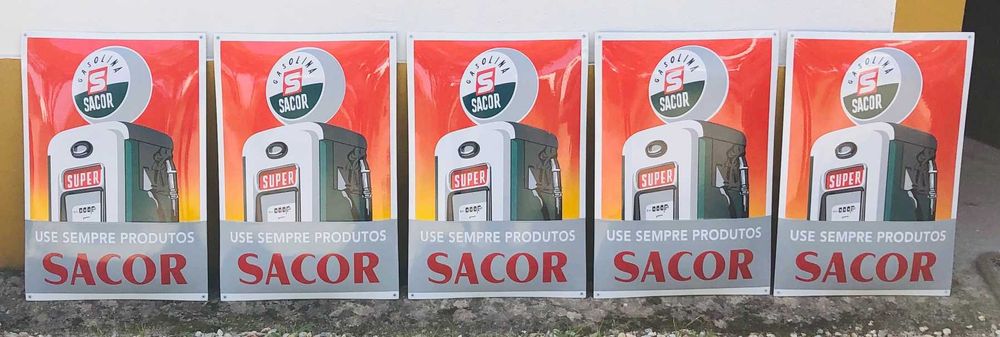 Placa esmaltada SACOR 60x40cm