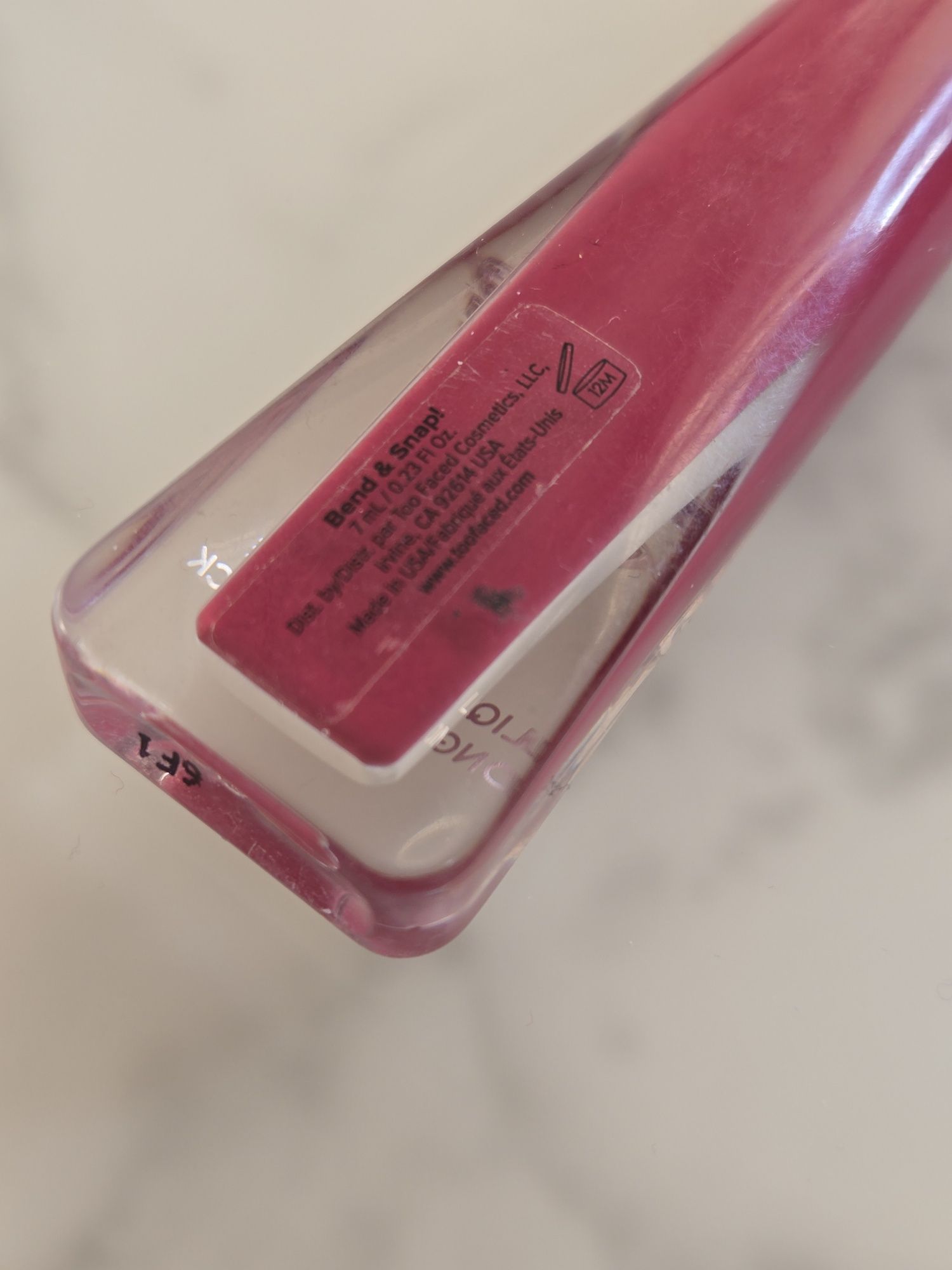 Too Faced Melted Matte – pomadka matowa - Bend & Snap!