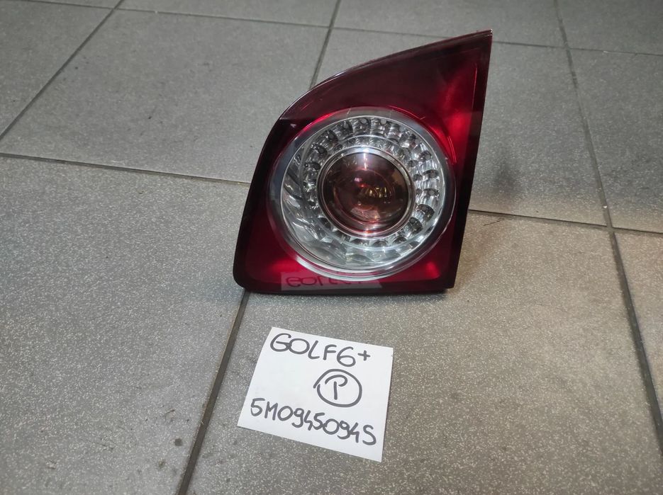 LAMPA TYLNA PRAWA VW GOLF 6 PLUS W KLAPĘ 5M0945094S WYSYŁKA !!!!!