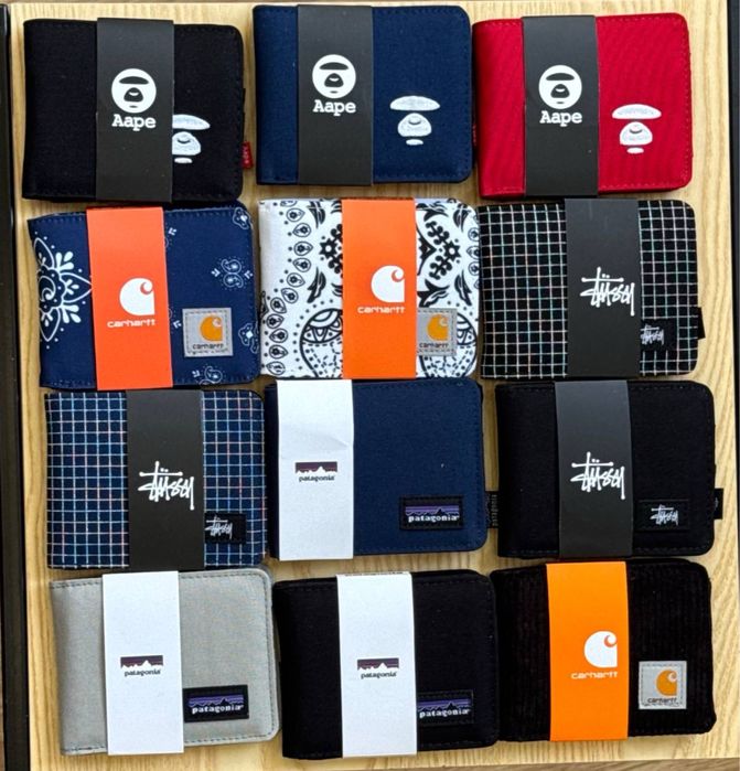 Гаманець Carhartt / stussy  | Кошелек Кархарт /стуси / aape/ ейп