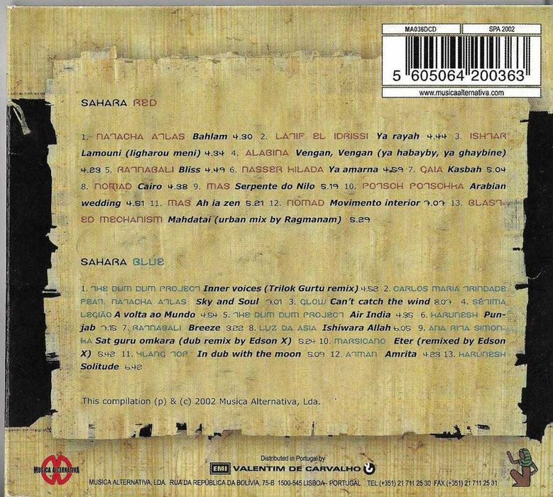 Sahara Lounge: new sounds from the Orient (2 CD)